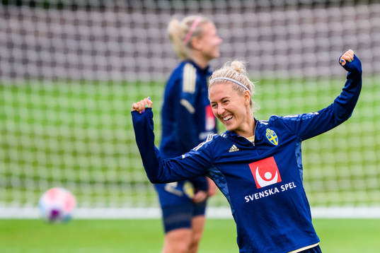 Emma Kullberg of the Swedish women's national football team