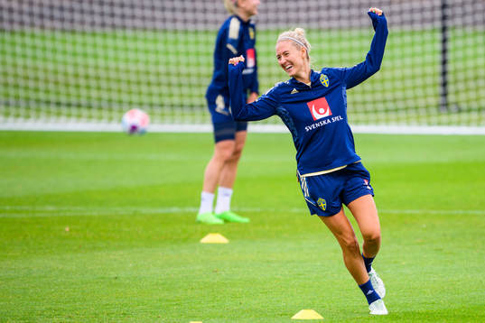 Emma Kullberg of the Swedish women's national football team