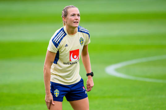 Magdalena Eriksson of the Swedish women's national football