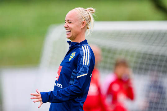 Caroline Seger of the Swedish women's national football