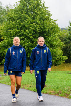 Hanna Bennison, Elin Rubensson of the Swedish women's