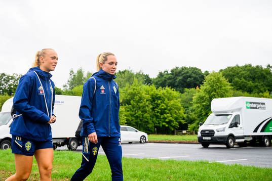 Hanna Bennison, Elin Rubensson of the Swedish women's