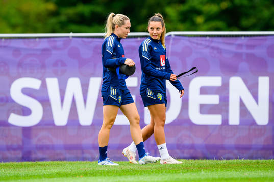 Elin Rubensson and Johanna Rytting Kaneryd of the Swedish