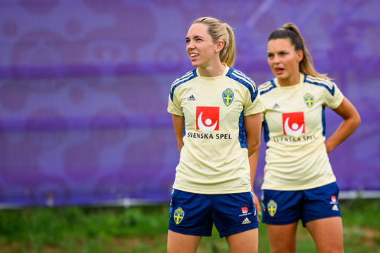 Elin Rubensson and Johanna Rytting Kaneryd of the Swedish
