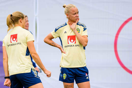 Caroline Seger of the Swedish women's national football