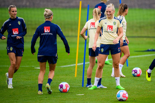 Stina Blackstenius of the Swedish women's national football