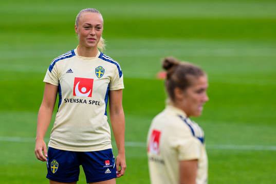 Hanna Bennison of the Swedish women's national football