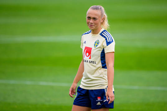 Hanna Bennison of the Swedish women's national football