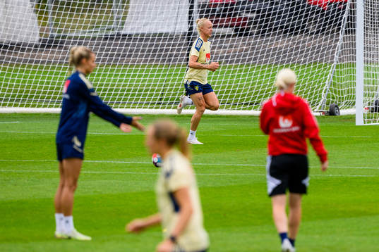 Caroline Seger of the Swedish women's national football