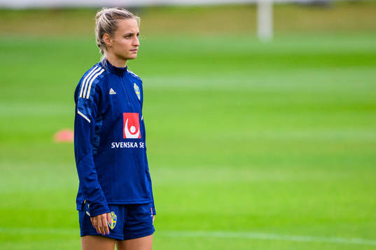 Nathalie Björn of the Swedish women's national football