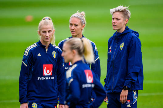 Sofia Jakobsson, Emma Kullberg and Lina Hurtig of the