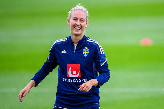 Emma Kullberg of the Swedish women's national football team