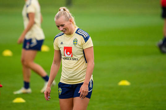 Stina Blackstenius of the Swedish women's national football