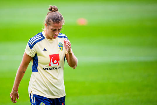 Filippa Angeldahl of the Swedish women's national football