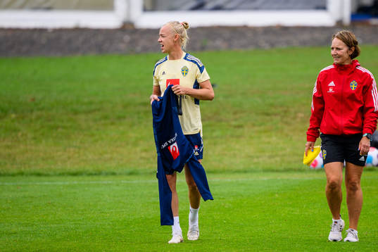 Caroline Seger of the Swedish women's national football