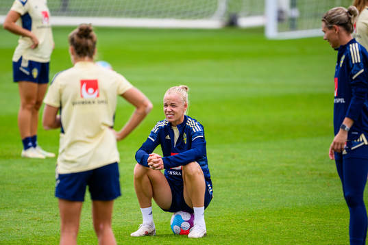 Caroline Seger of the Swedish women's national football