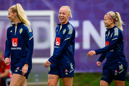 Caroline Seger of the Swedish women's national football