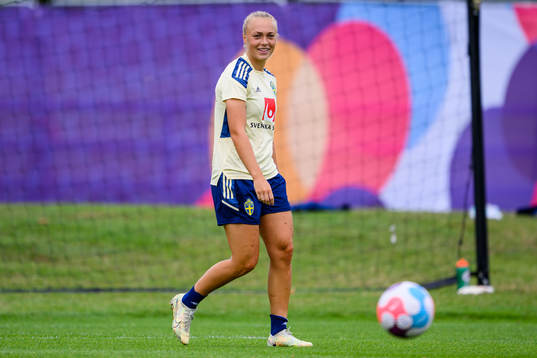 Hanna Bennison of the Swedish women's national football