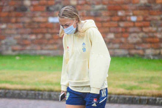 Hanna Bennison of the Swedish women's national football