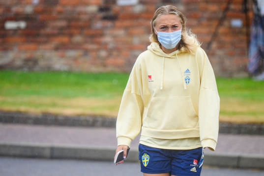 Hanna Bennison of the Swedish women's national football