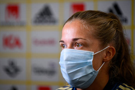 Filippa Angeldahl of the Swedish women's national football
