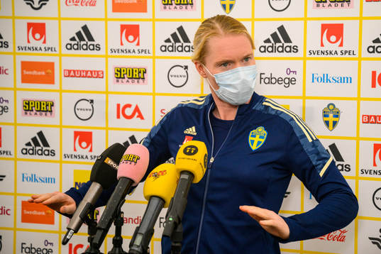 Goalkeeper Hedvig Lindahl of the Swedish women's national
