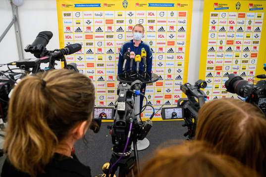Goalkeeper Hedvig Lindahl of the Swedish women's national