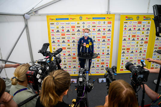 Goalkeeper Hedvig Lindahl of the Swedish women's national