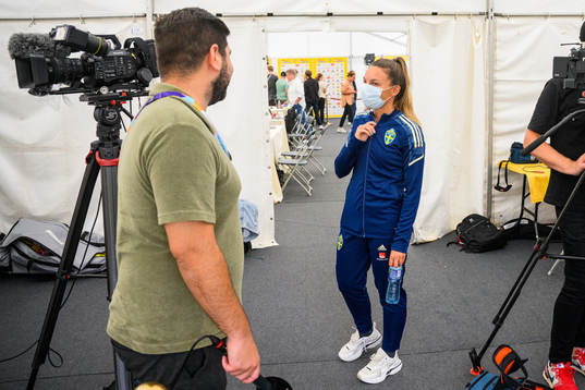 Johanna Rytting Kaneryd of the Swedish women's national