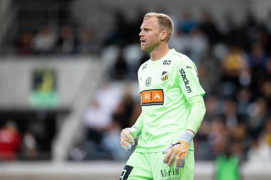 Häckens målvakt Peter Abrahamsson