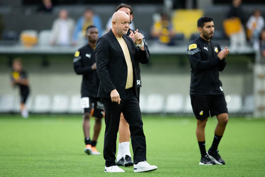 Häckens tränare Per-Mathias Høgmo deppar