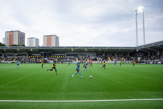 Vy över Bravida Arena