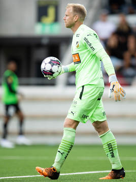 Häckens målvakt Peter Abrahamsson