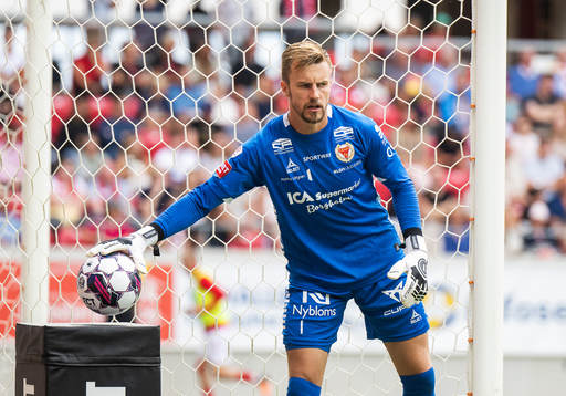Kalmars målvakt Ricardo Friedrich