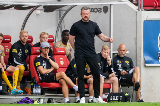 Elfsborgs manager Jimmy Thelin