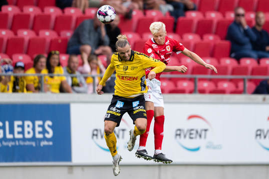 Elfsborgs Niklas Hult och Kalmars Axel Lindahl