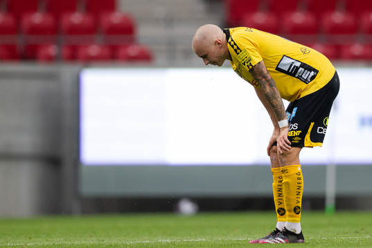 Elfsborgs Sebastian Holmen deppar