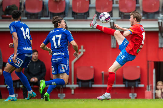 GIF Sundsvalls Alexander Larsson och Helsingborgs Rasmus