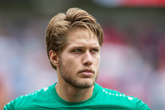 Helsingborgs målvakt Kalle Joelsson