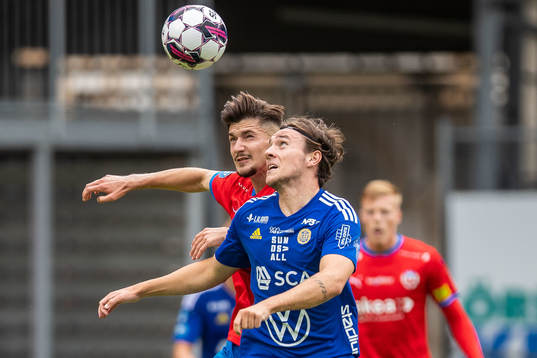 Helsingborgs Armin Gigovic och GIF Sundsvalls Alexander