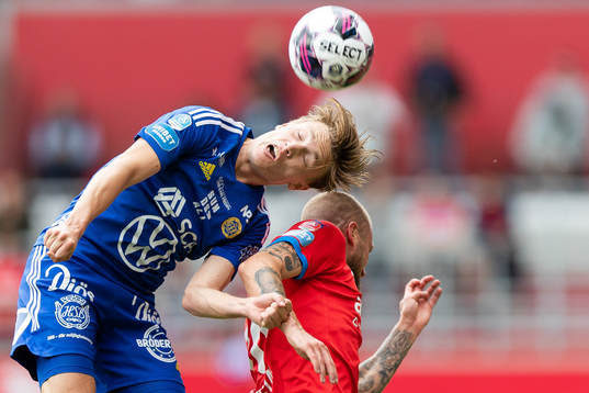 GIF Sundsvalls Marcus Burman och Helsingborgs Alexander