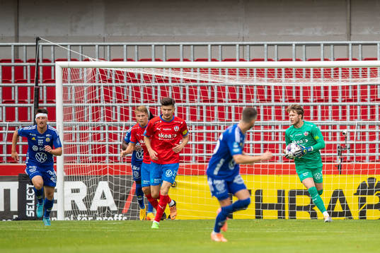Helsingborgs målvakt Kalle Joelsson