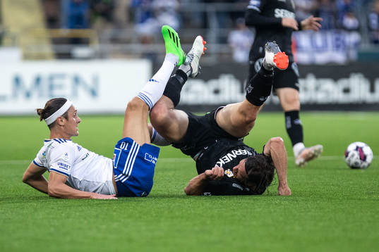 IFK Norrköpings Jonathan Levi och IFK Göteborgs Gustav