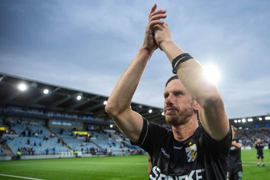 IFK Göteborgs Gustav Svensson jublar