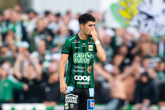 Varbergs Ismet Lushaku deppar