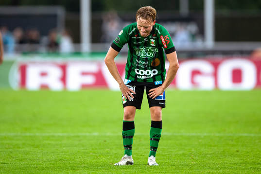 Varbergs Joel Sundström deppar