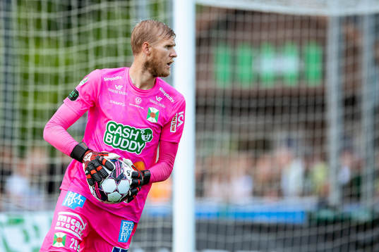 Varbergs målvakt Fredrik Andersson