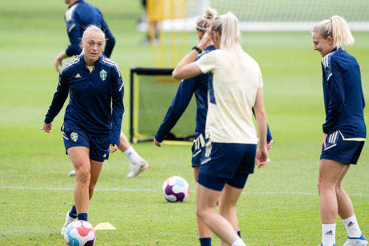 Hanna Bennison of the Swedish women's national football