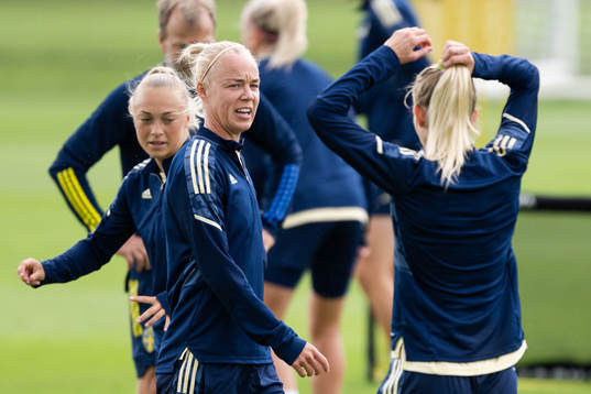 Caroline Seger of the Swedish women's national football