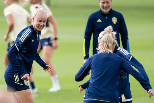 Caroline Seger of the Swedish women's national football